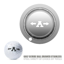 Stainless Steel Golf Ball Line Marker Stencil