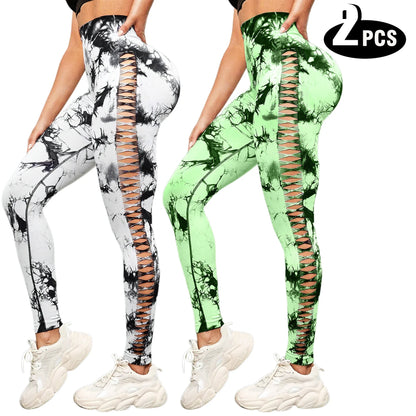 High-Waist Seamless Active Leggings