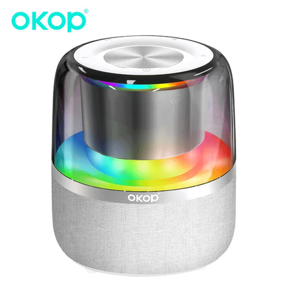 OKOP 100W Portable Bluetooth Speaker with Subwoofer & RGB Lights