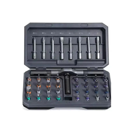 42 in 1 Magnetic Screwdriver Set with Detachable Ratchet Handle