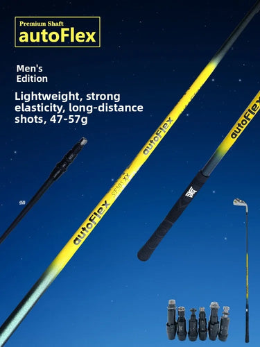 AutoFlex Yellow Golf Clubs Easy to Hit Long Distance Woos