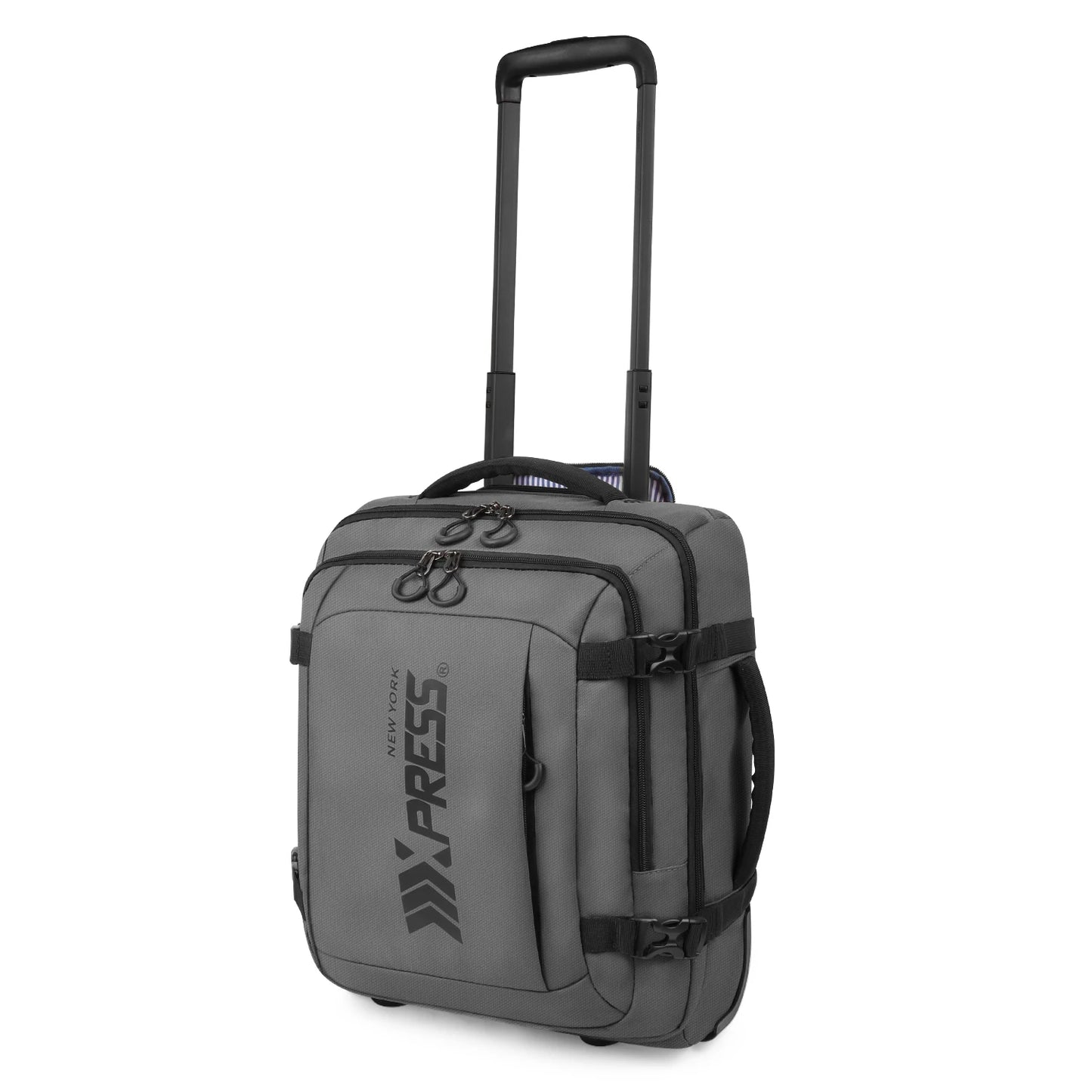 17" Carry On Lightweight Resistant Suitcase with Wheels