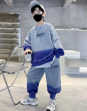Oversized Long-sleeve Top and Baggy Pants Set