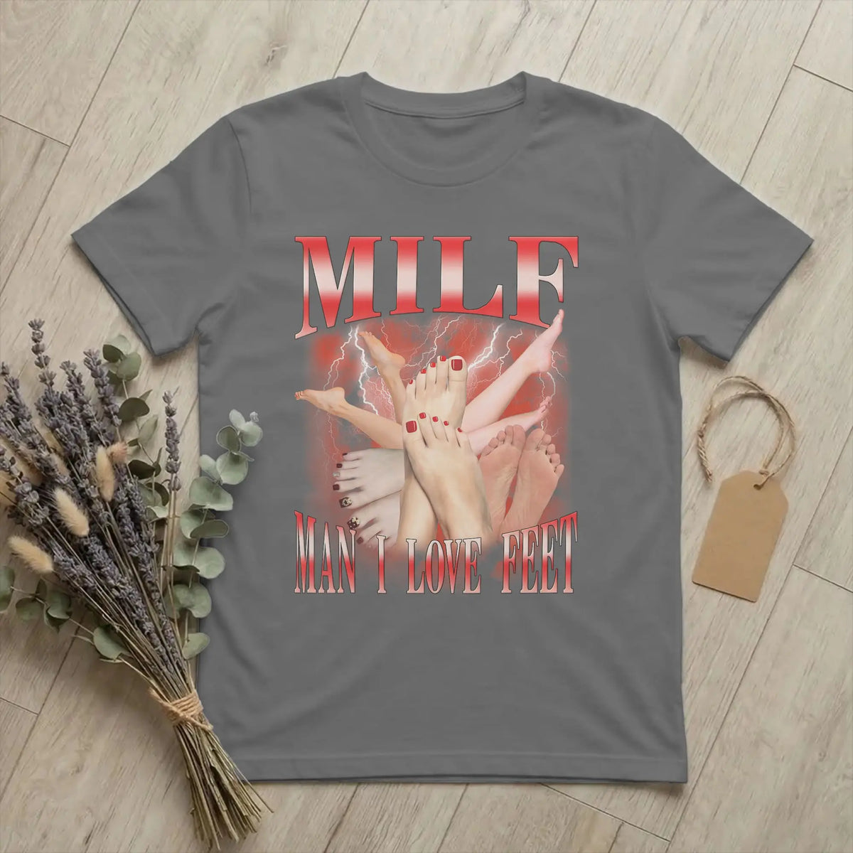 Men's Casual Graphic Crewneck T-Shirt