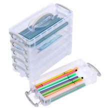 3/6-layer Paintbrush Watercolor Detachable Storage Box