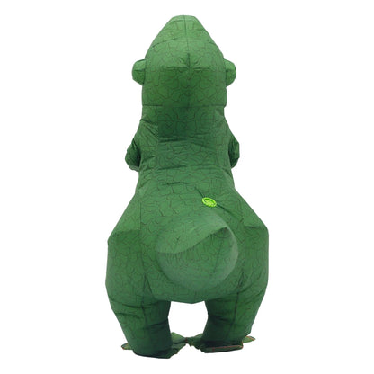Green Dinosaur Inflatable Costume