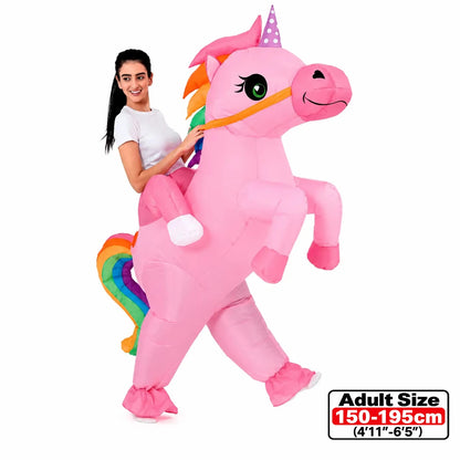 Funny Green Alien Inflatable Costume - Adult & Kids Blow Up Cosplay Outfit