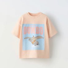 Cartoon Print Short-sleeved T-shirt