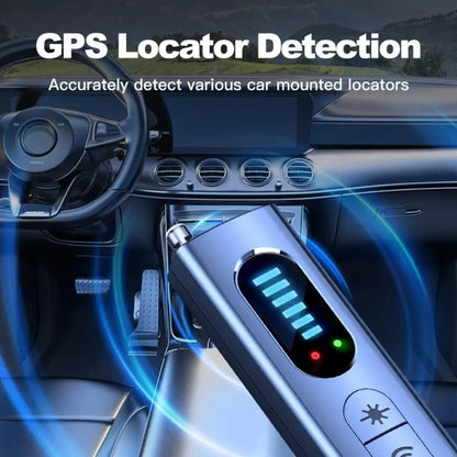 Anti-Spy Hidden Camera & Bug Detector – Portable RF Signal Scanner & Infrared GPS Tracker Finder