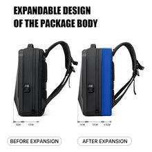 Expandable Computer Hard Shell Backpack