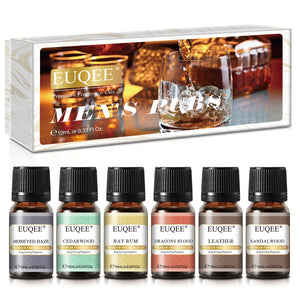 EUQEE 6pcs Fragrance Oils Set 10ml