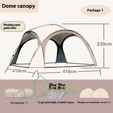 Oversized Outdoor Yurt Dome Canopy
