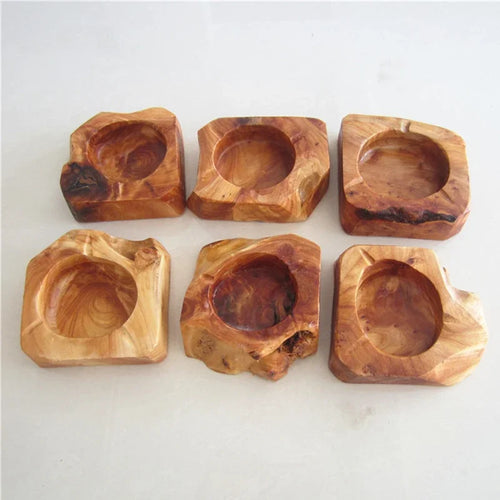 Natural Irregular Wood Ashtray