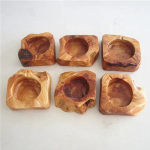 Natural Irregular Wood Ashtray