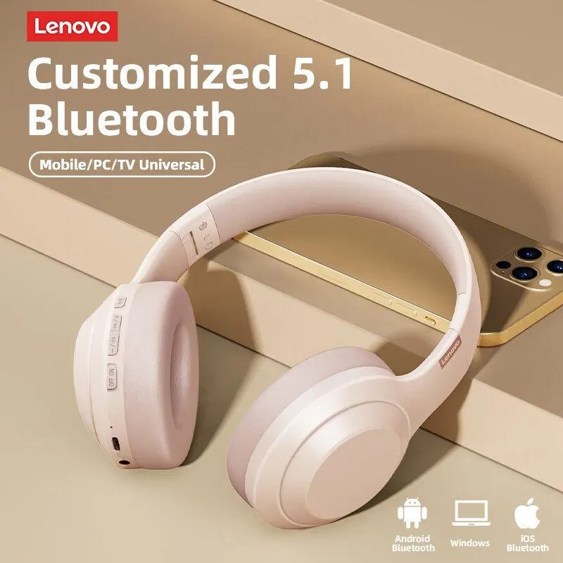 Lenovo TH10 Wireless Bluetooth Headset with Microphone