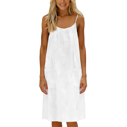 Women's  Breathable Backless Dress