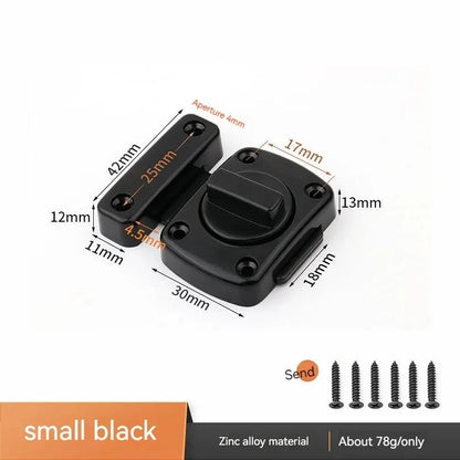 180 Degree Sliding Door Lock