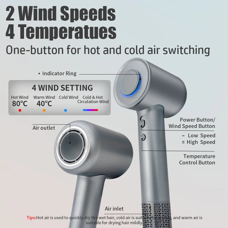 Vancostar High-Speed Professional Ionic Hair Dryer