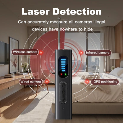 Anti-Spy Bug Detector & RF Signal Scanner