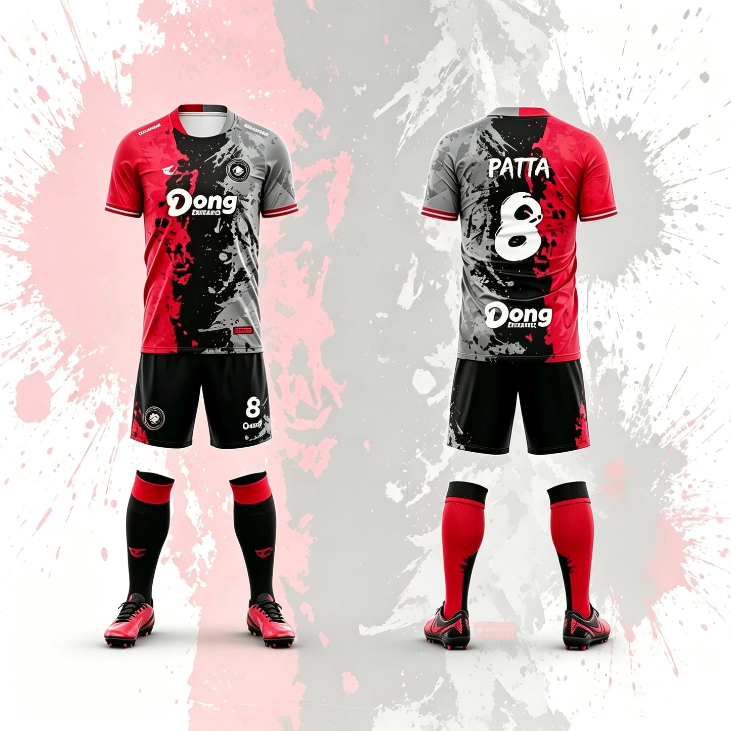 Customized Team Sublimated Soccer Jersey Set