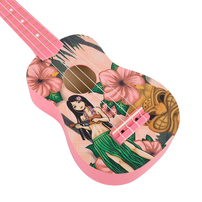 IRIN 21-Inch Hawaiian Beginner Soprano Ukulele