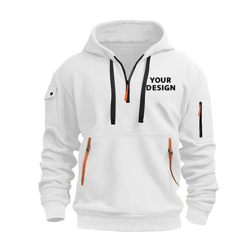 Men’s Casual Sleeveless Hooded Sweatshirt – Athletic Vest Pullover