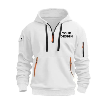 Men’s Casual Sleeveless Hooded Sweatshirt – Athletic Vest Pullover