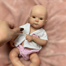 13" Open Mouth Bettie Girl Silicone Baby With Two Outfits