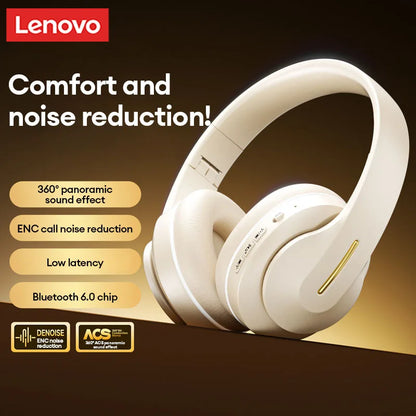 Lenovo LES-107 Wireless Over-Ear Bluetooth Headphones