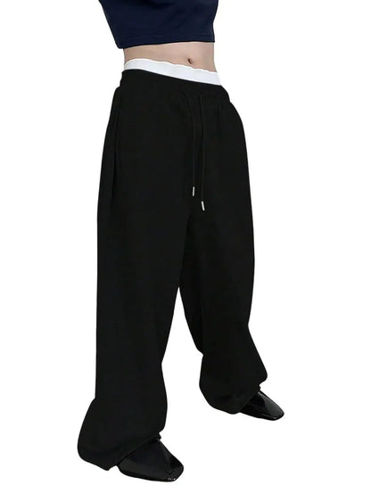 Straight Loose Fit Multi-pocket Joggers