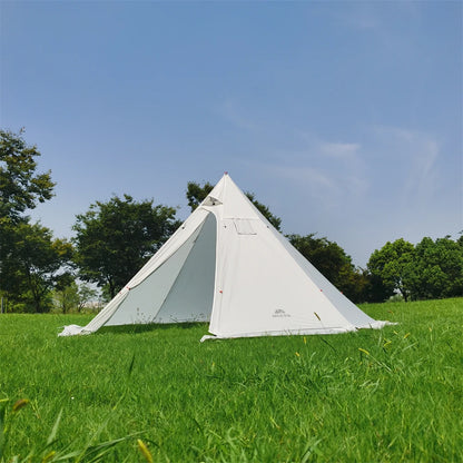 4-6 People Tipi Hot Tent with Stove Jack