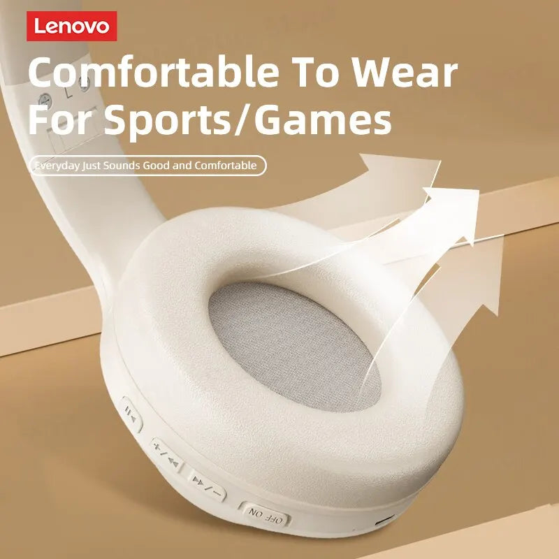 Lenovo TH10 Wireless Bluetooth Headset with Microphone