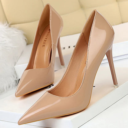 Women's Pointed Toe Super High Heel Stiletto Pumps