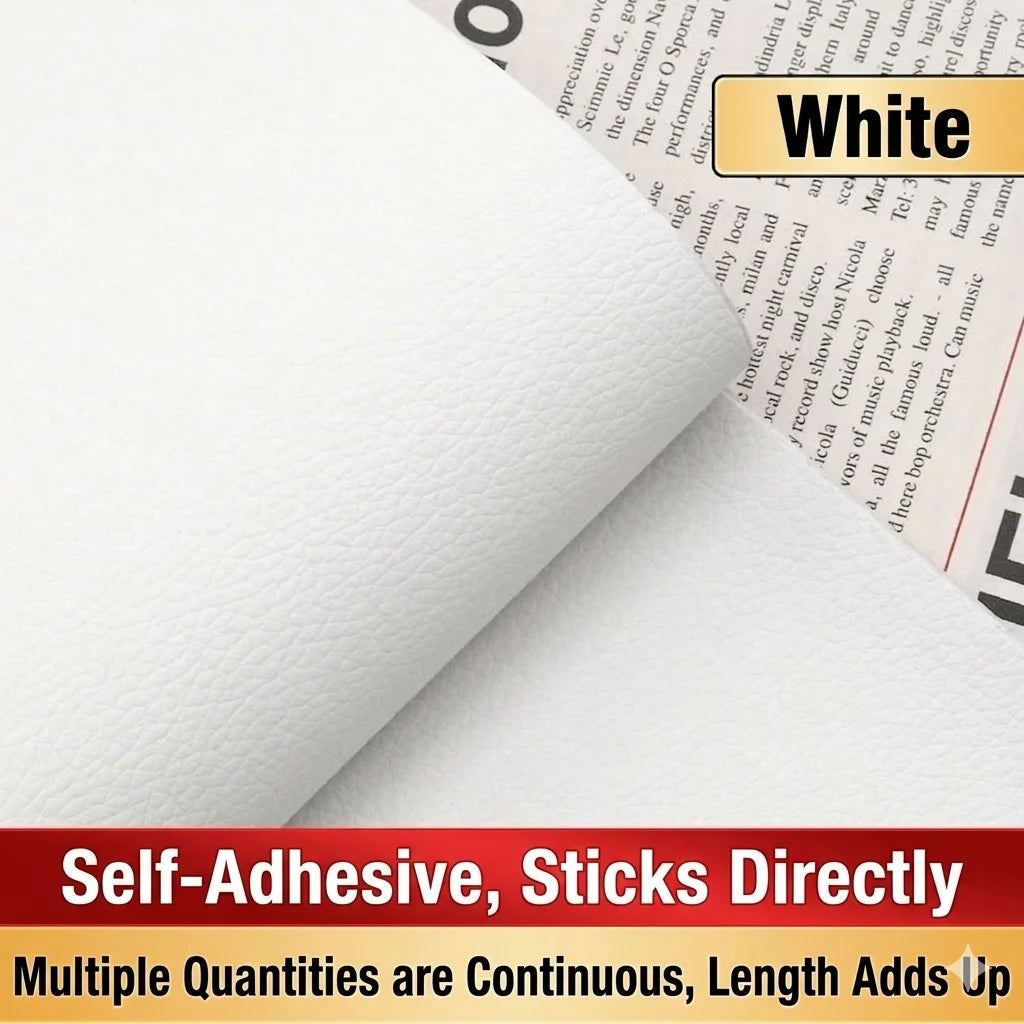 Self-Adhesive Leather Repair Patch Tape for Furniture & Sofas