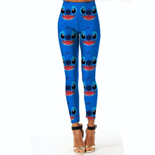 Colorful Print Ankle High Leggings
