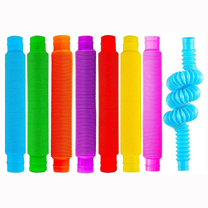 8Pack Large Pop Tubes Fidget Sensory Toy