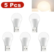 5pcs USB LED Mini Book Light