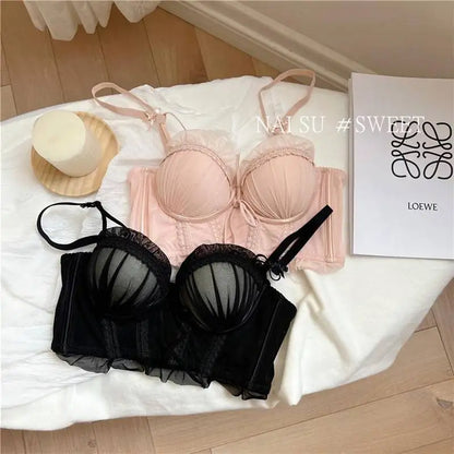 Wireless Lolita Bra Set