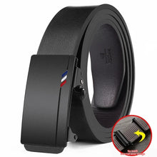 Genuine Leather Metal Automatic Buckle Belt