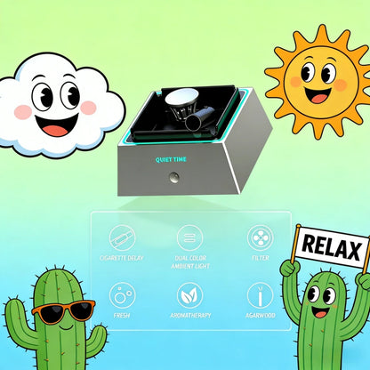 Light Smart Air Purifier Ashtray