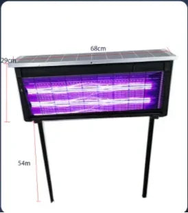 Solar-Powered UV Outdoor Mosquito & Bug Zapper