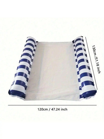 2-in-1 Inflatable Water Hammock & Double Pool Float Lounger