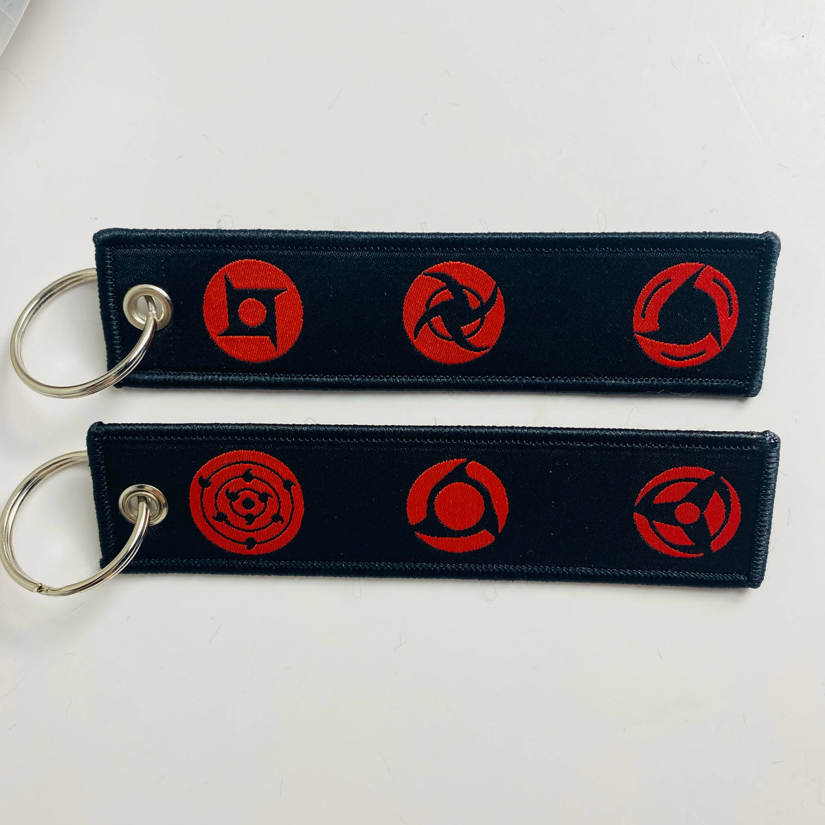 Anime Character Embroidered Key Tag