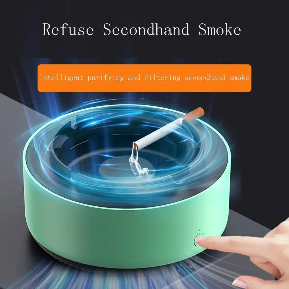 2 in 1 Automatic Ashtray with Filter Timer