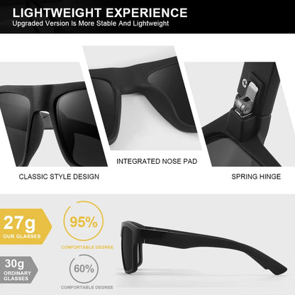 CRIXALIS 14Pcs Square Vintage Sunglasses