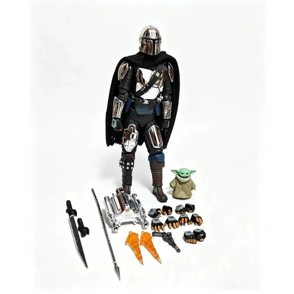Star Wars Mandalorian 2.0 Din Djarin Articulated Action Figure