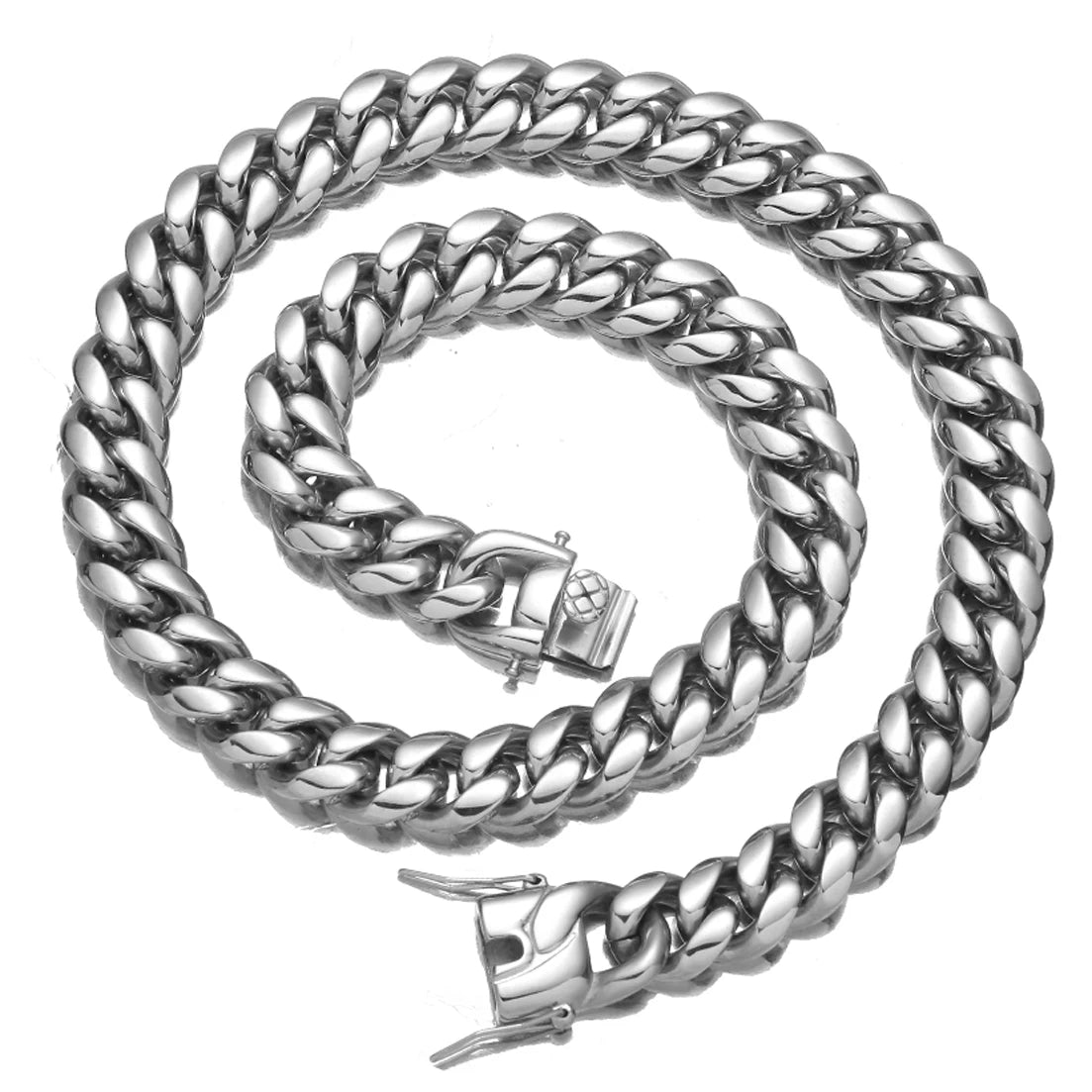 316L Stainless Steel Cuban Link Chain