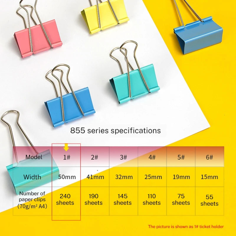 Deli Color Long Tail Paperclips