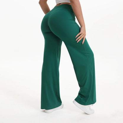 NCLAGEN Women’s Seamless Flare Yoga Leggings – High-Waist Butt Lifting Activewear