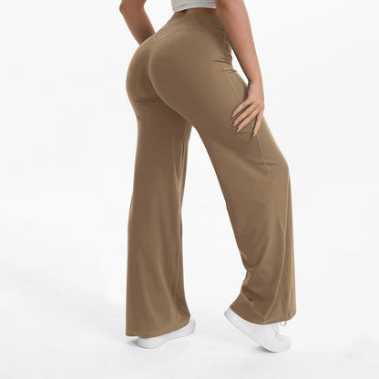 NCLAGEN Women’s Seamless Flare Yoga Leggings – High-Waist Butt Lifting Activewear